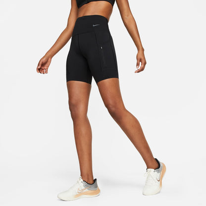 Womens Nike DF Go Hr 8In Short